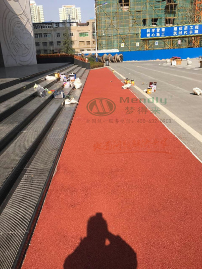 航天五一〇所 洛扎彩色路面